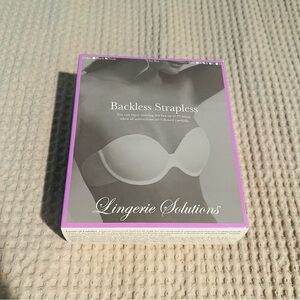 Lingerie Solutions Nude Backless Strapless Bra Size B